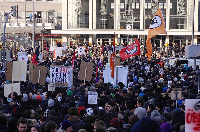 Protest gegen ACTA