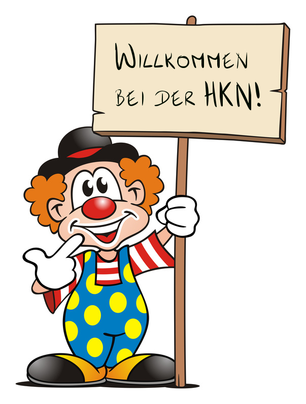 clown-Willkommen