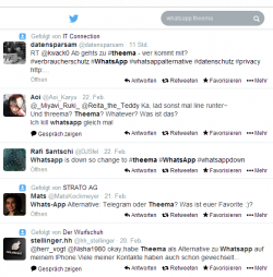 WhatsApp Alternativen