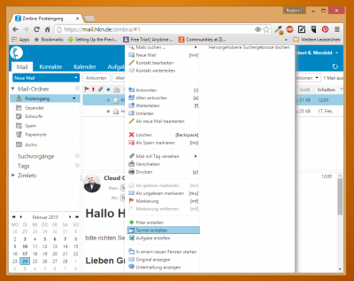 E-Mail-in-Termin-umwandeln